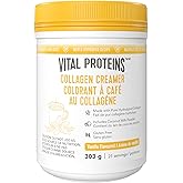 VITAL PROTEINS Collagen Creamer, Vanilla-flavoured, Helps Body Form Collagen, Each Serving Contains 6g Bovine Collagen Peptid