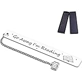 Funny Gifts for Women Men, Go Away I'm Reading Bookmark for Book Lovers, Sarcastic Gifts for Friend Reader, Bookworm Birthday Christmas Gifts for Her Him, Book Accessories
