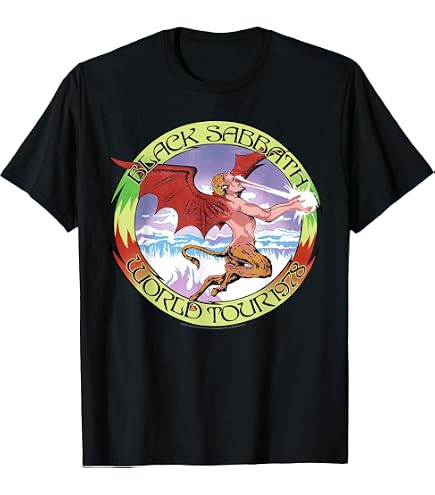Amazon.com: Black Sabbath Official The End Tour T Shirt (Black