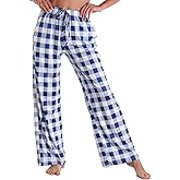 X-Image Women Comfy Casual Pajama Pants with Pockets & Drawstring