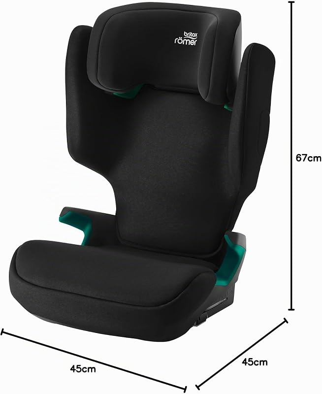 Seggiolino Auto DISCOVERY PLUS 2, con Sistema di Fissaggio ISOFIX, Bambini da 100-150 cm (i-Size), da 3.5-12 anni, Space Nero