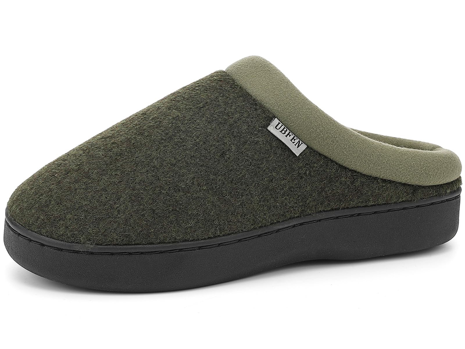 UBFEN Mens Slippers for Indoor Bedroom Memory Foam