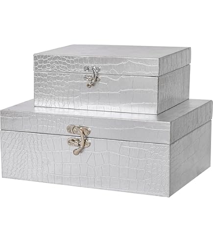 Goldring elan シェル、ケース付き2本セット Amazon.com: DECOR4SEASON Faux Leather Decorative Storage