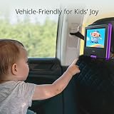 YOTON 9.5in Portable DVD Player with 7.5in Swivel Screen Purple (4-6h) view 7
