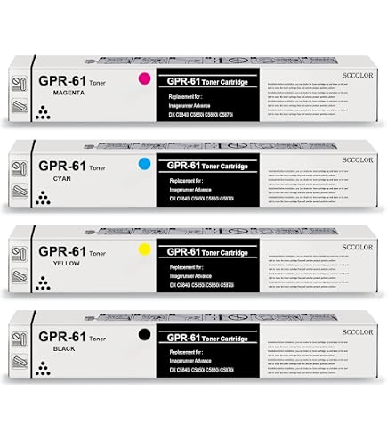 Amazon.com: RumbaRex GPR61 GPR-61 Toner Cartridges High-Yield