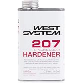 West System 207-SA Special Clear Epoxy Hardener | Non-Blush Finish | Protect bright-finished wood with a clearVcure that resists yellowing using this special epoxy hardener.