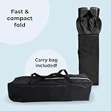 My Babiie Travel Cot - Lightweight, Easy Fold, 120x60cm Mattress view 4