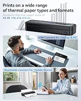Phomemo M832 Portable Printer 300dpi Wireless A4 Thermal Inkless Printer view 4