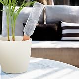 Relaxdays Clay Watering Cones Set of 4, 1.5L Irrigation Kit Terracotta view 2