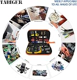 Tabiger 60W Soldering Kit with LCD Multimeter, 5 Tips, Stand & Soldering Tools view 7