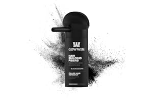 GOWWIM Hair Thickening Fibers Best 2-in-1 Kit Set,Keratin Hair Building Fibers & Spray Application Atomizador Pump Nozzle,Ins