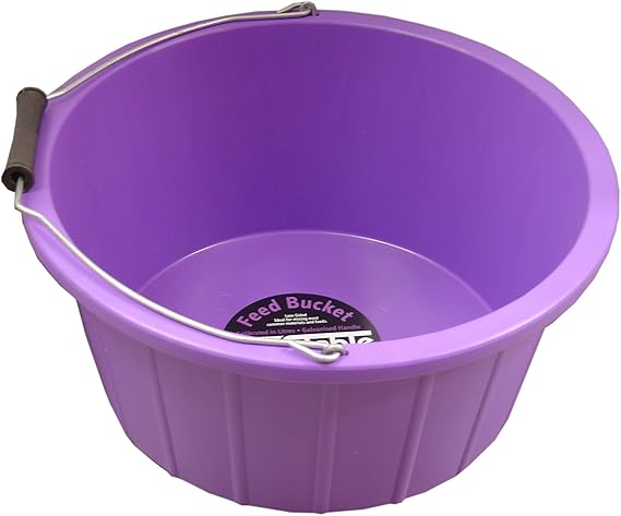 Amazon Co Jp プロステーブル Prostable 馬用 フィード 餌 水入れ バケツ おけ 乗馬 ホースライディング 3ギャロン 約14リットル パープル 服 ファッション小物