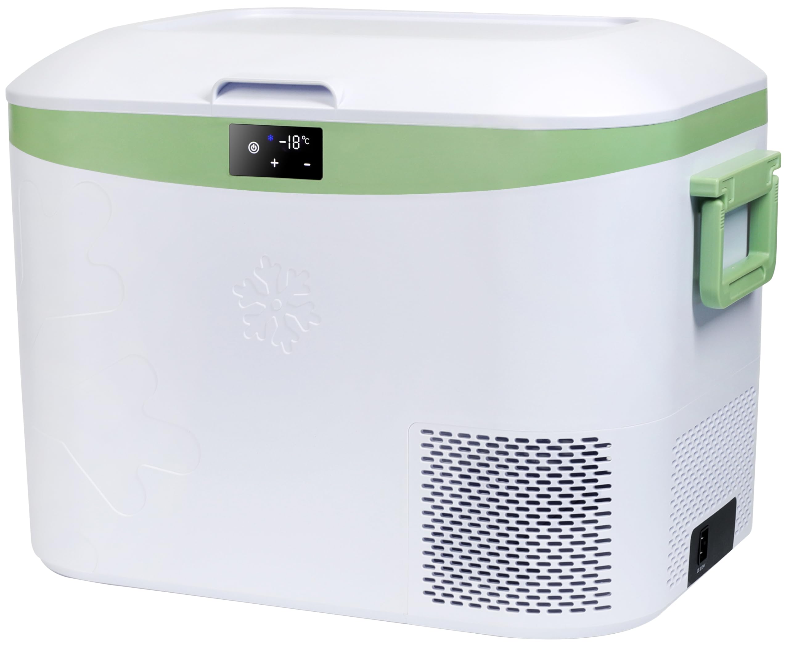 Photo 1 of Megiu Car Fridge Portable 12V Refrigerator 19 Quart (18 Liter) 12 Volt Freezer Compressor Cooler 12V/24V DC 110?240 V AC for Truck Van RV Camper SUV and Home Use -18?~+15?