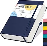 ISLAND A5 Lined Notebook 360 Pages Blueberry Hardcover 100gsm