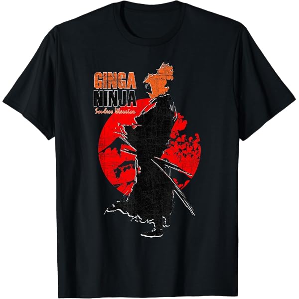 Amazon.com: GINGA NINJA Redhead Ginger Japanese Samurai Manga T