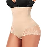 Werena Women Tummy Control Shapewear Panties Shaping Underwear High Waist Body Shaper