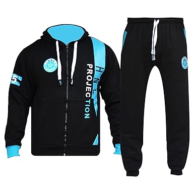 A2Z 4 Kids® Kinder Trainingsanzug Jungen Mädchen Designer HNL Projektion Aufdruck Kapuzenpulli & Hosen Jogginganzug Joggingho