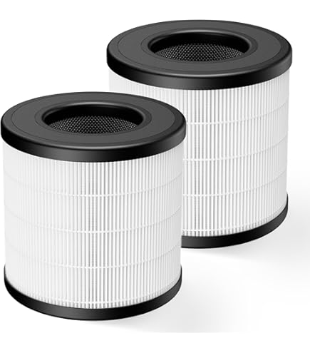 PUREBURG Ersatzfilter Für Purivortex V3 – H13 HEPA + Aktivkohle, 4-stufige Filterung