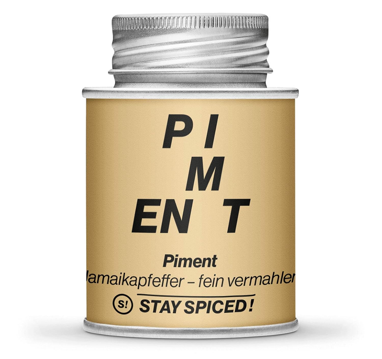 STAY SPICED Piment Gewürz I Mit hochwertigem Jamaikapfeffer I Gemahlen I 170 ml