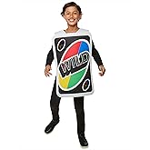 Mattel Uno: Wild Card Costume for Kids by Rubies, Unisex One Size