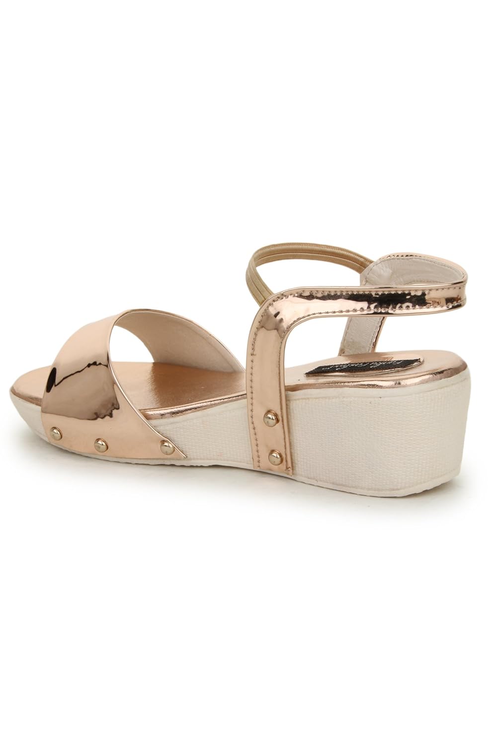 funku fashion women's pink synthetic heels