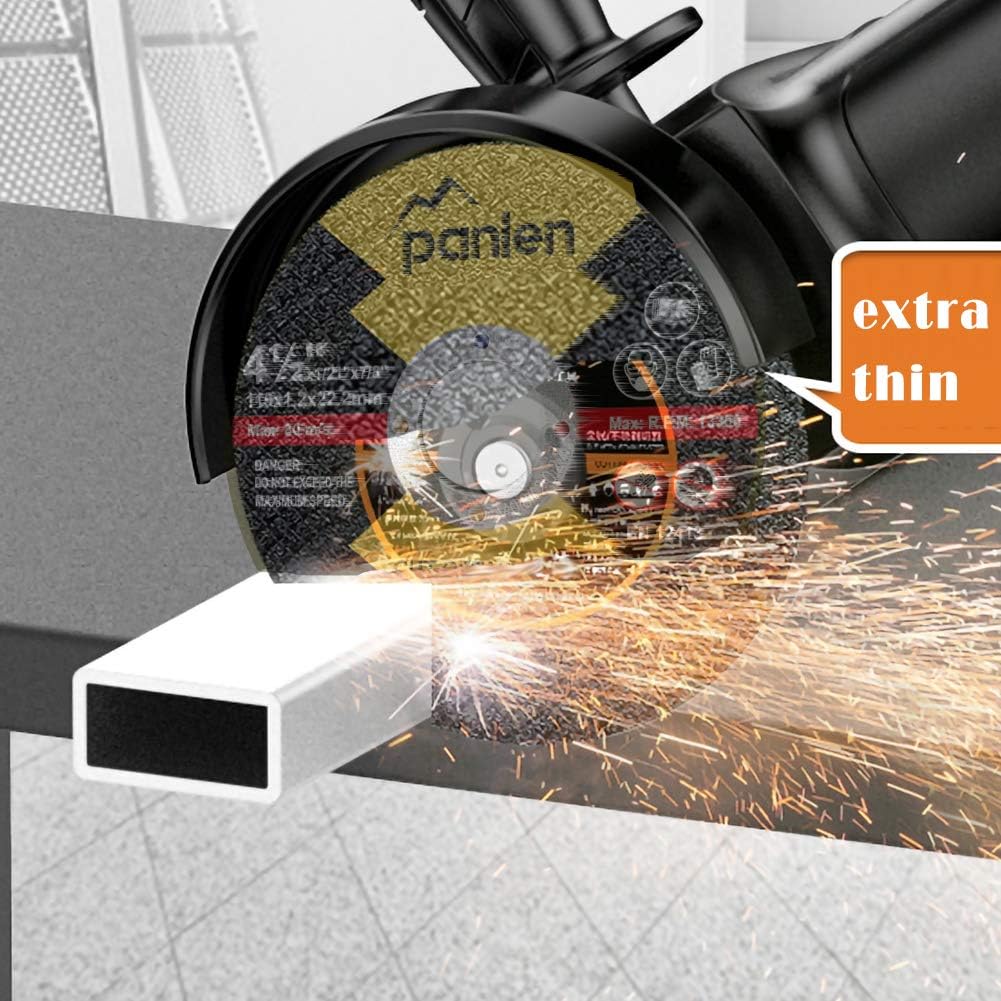 50 Pack Cut-Off Wheels,4-1/2"x 7/8", 0.045" Extra Thin Metal & Stainless Steel Cutting Wheel, Professional Fast Cutting Disc for Angle Grinder(50): Home Improvement