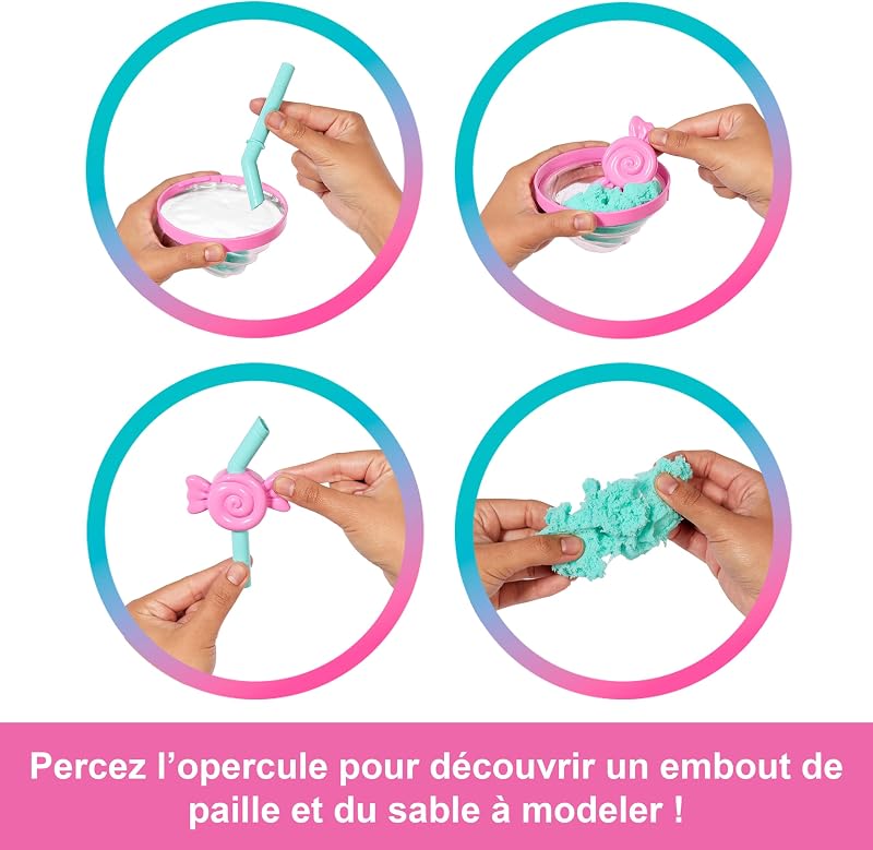Pop Reveal Poupée de Mode et Accessoires, Série Gourmandises