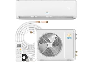 Oylus Mini Split Ac/Heating System - 12000 BTU Ductless Mini Split Air Conditioner with Heat Pump, 19 SEER2 115V Energy Efficient Ac Unit Up to 750 Sq.Ft with Installation Kit