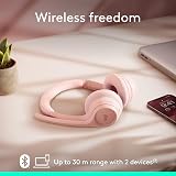 Logitech Zone 300 Wireless Bluetooth Headset Rose with Noise-Canceling Mic view 4