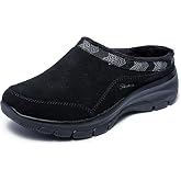 Skechers Women's Easy Going - Seasonal Grace | Modern Comfort Casual, Relaxed Fit, Air-Cooled Memory Foam, Slip-On, Water Repellent