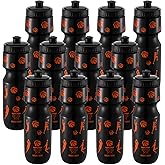 Talltalk 16 Pack Basketball Party Favors, 24 oz Basket Team Gift Water Bottles Bulk, Reusable Gifts Sports Party Favors for Team, Practice & Gym