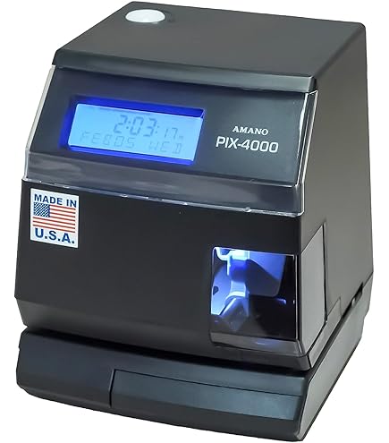Amazon.com: Amano time stamp PIX-200 : Office Products