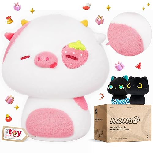 Mewaii Squishy Cloud-Like Softness, Trending Kawaii Strawberry Cow