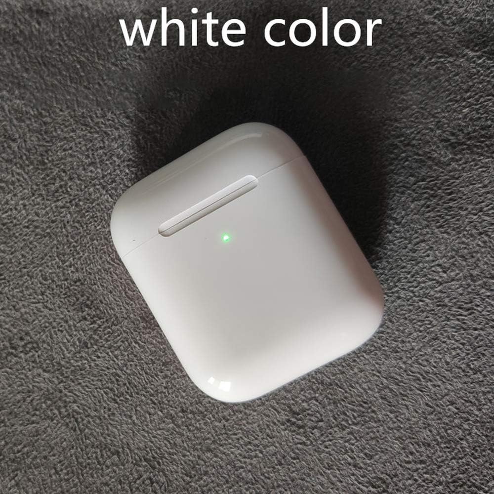 Bluetooth 5.0 i9000 TWS Earphones Smart Touch Control Wireless Headphones 3D Stereo Sound Headsets Noise Cancelling in-ear Earbuds Detection Sensor pk i80 i200 i500 i1000 i10000 (i9000 White Standard)