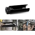 awlbed 1 PC Automotive Sensor Sleeves, Sensor Sleeve Replacement Parts, Sensor Socket Removal Tools, Universal for Most Cars (Black)