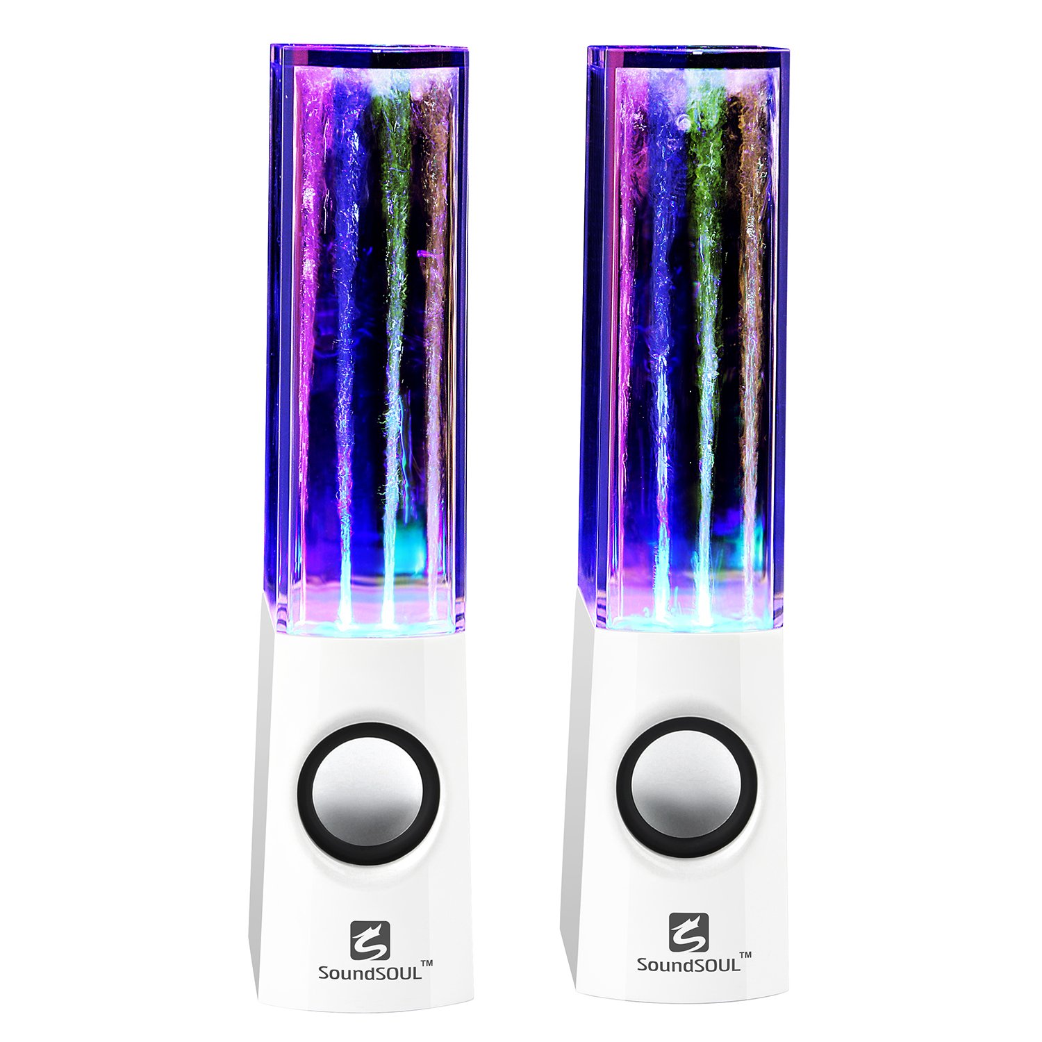 SoundSOUL Water Dancing Speakers Light Show Water Fountain Speakers LED