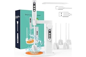 Winartton Upgraded Resin Mixer, Lift Epoxy Resin Mixer with Stand, 5 Speeds Control Epoxy Mixer, High Efficiency Mixing, Resin Supplies, DIY Resin Art, Resin Jewelry Making, Minimize Bubbles