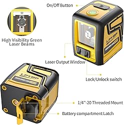 LPYBP 360° Laser Level with Tripod,100ft/30m Self