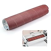 SCOTTCHEN Cloth Backed Drum Sander Sandpaper Rolls,3 Inch x 35 Feet,60 Grit, Ready-to-Wrap Ready-to-Cut Aluminum Oxide Sandpaper,Abrasive Paper Roll for Metalworking, Woodworker, Furniture Repair