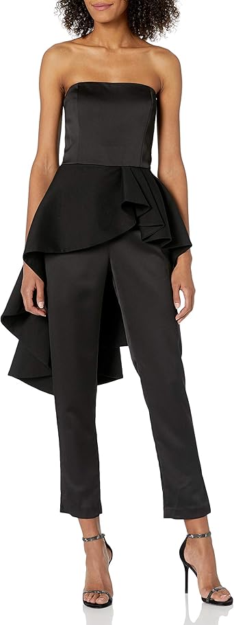 skirt jumpsuit black