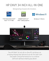 34 Inch Nvidia All In One Pc HP Envy 34” All-in-One Desktop