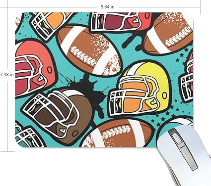 Amazon マウスパッド かわいい 運動 ラグビー ボール 帽子 背景 高級 ノート パソコン マウス パッド 柔らかい ゲーミング よく 滑る 便利 静音 携帯 手首 楽 Kimdan マウスパッド 通販