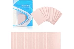 Moleskin Padding Blister Tape for Feet - Sumifun 25 Sheets Moleskin Pads for Blisters Adhesive Mole Skin Patch Blister Prevention Blister Pads for Feet, Heels and Toes, Calluses, Reduce Friction Pain