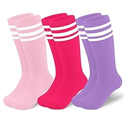 Sarfel Kids Soccer Socks - Girls Toddler 5T Youth