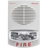 Simplex 4906-9153 TrueAlert Speaker Strobe, Wall Mt, 24Vdc, White