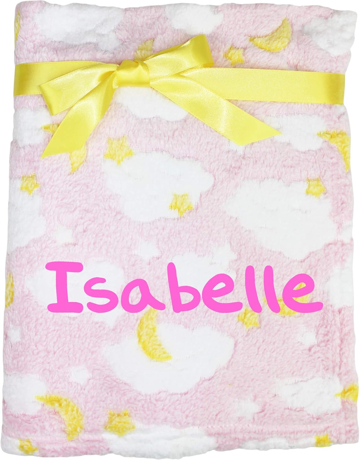 personalised fluffy baby blankets