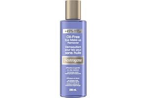 Neutrogena Gentle Oil-Free Eye Makeup Remover, Removes Waterproof Mascara, With No Oily Residue, Dermatologist Developed & Op