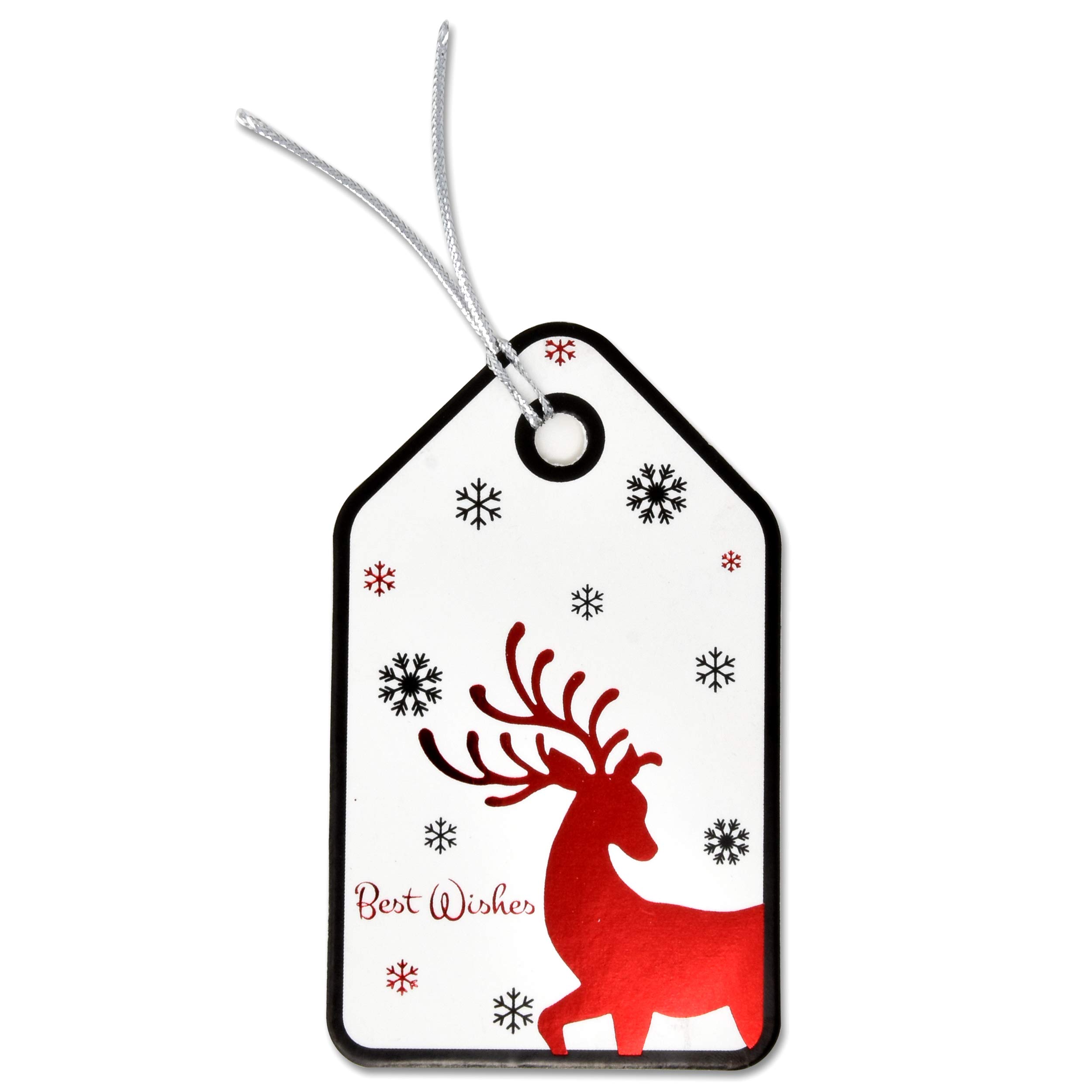 Galleon 120 Christmas Gift Tags With Ribbon Tie Strings Attached 10