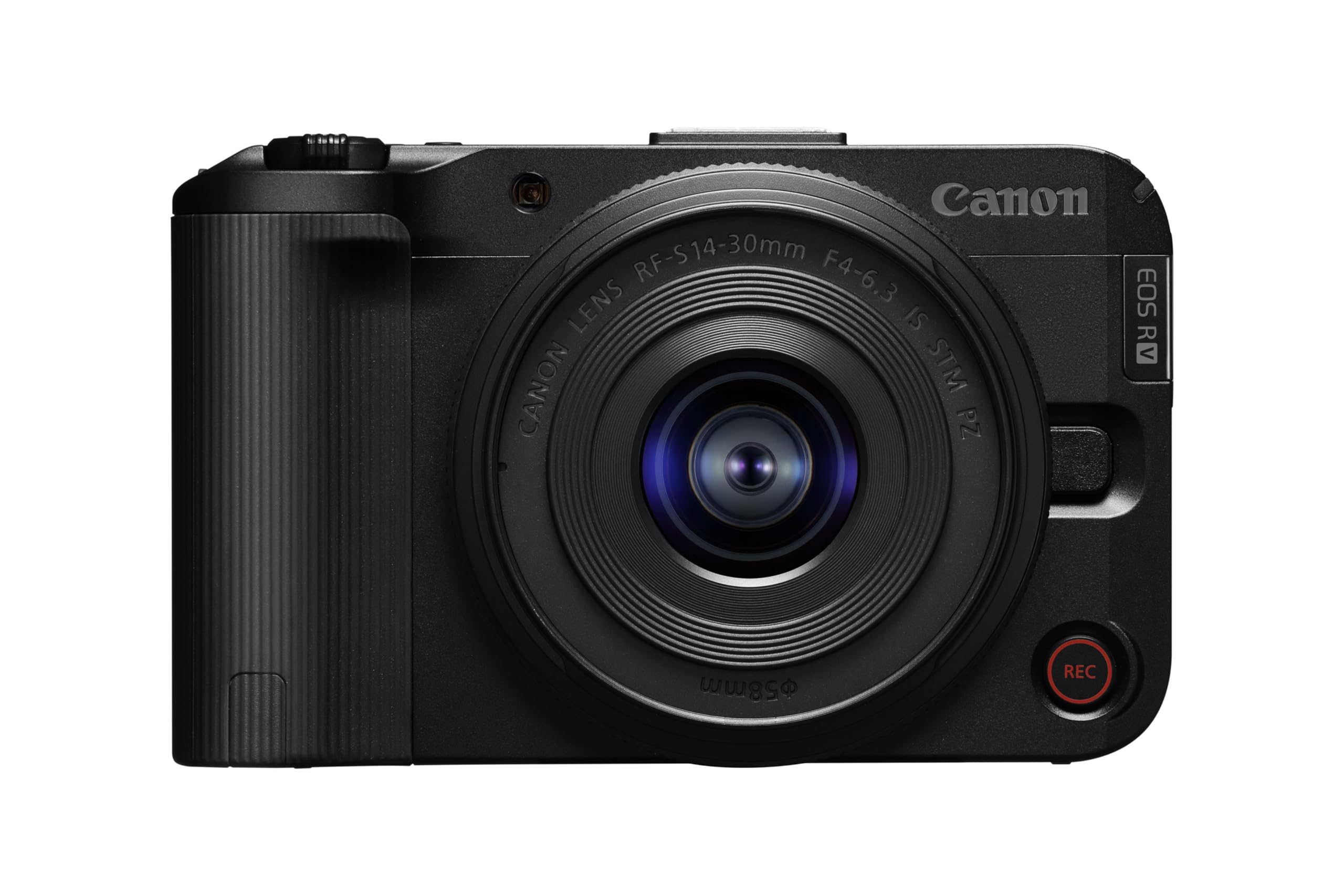 Canon EOS R50 V + RF-S 14-30mm F4-6.3 IS STM PZ – Fotocamera Digitale per Vlogging Compatibile con Obiettivi Canon RF | Attrezzatura per Content Creator, Vlog e Viaggi | Connettività Bluetooth
