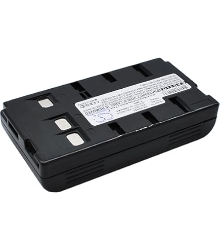 vhbw 1x batteria compatibile con JVC GR-D325EG, GR-D295 US, GR-D325, GR-D295, GR-D290US, GR-D345 videocamera camcorder (1200mAh, 7,2V, Li-Ion